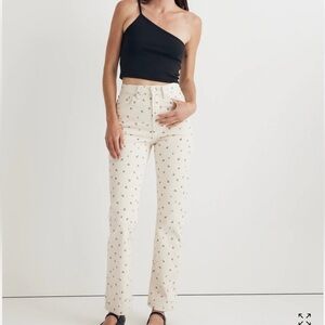 Madewell 90’s Straight Jean in Daisy Drizzle